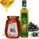 批发厂家直销进口天然蜂蜜500G+特级初榨食用橄榄油500g