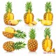 大量销售 黄金菠萝 超甜金菠萝 新鲜菠萝水果 一件代发8斤包邮